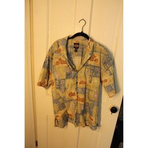 Mens Harley Davidson Tori Richard Hawaiian‎ Button Up Shirt Size Medium